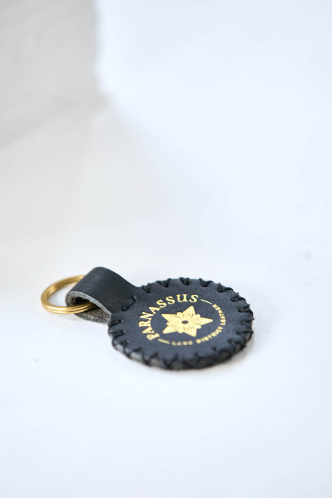 Parnassus Round Keyring Duddon Black
