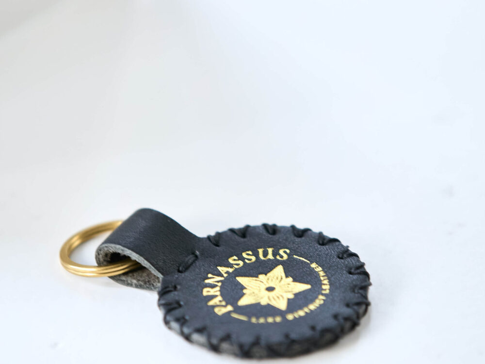 Parnassus Round Keyring Duddon Black