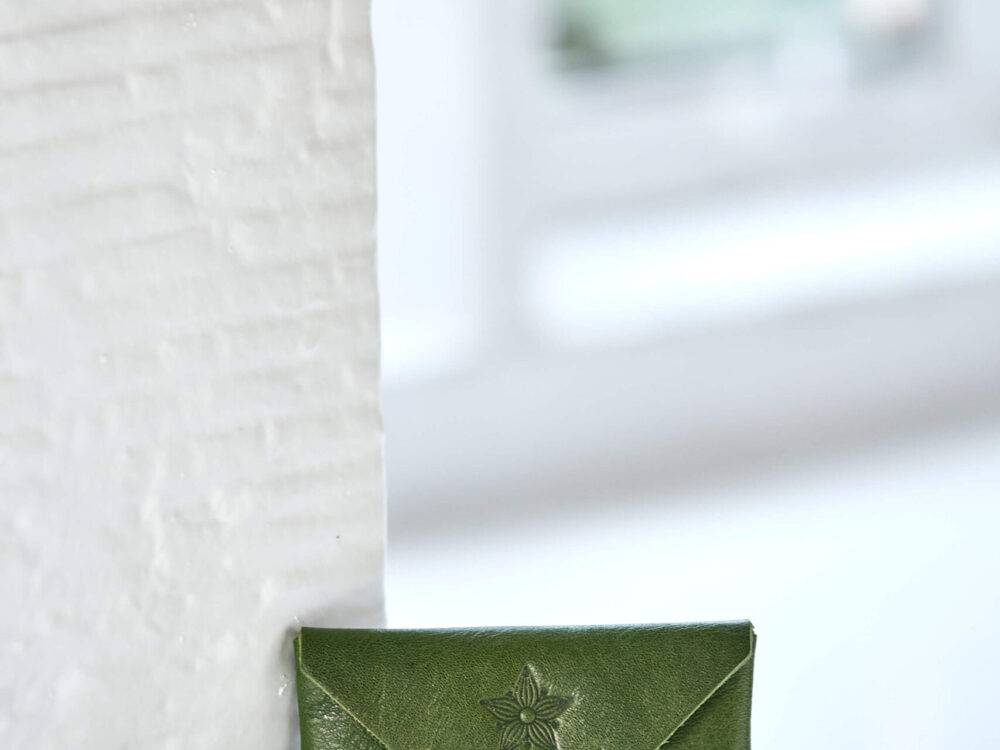 Parnassus Envelope Purse Grasmere Green