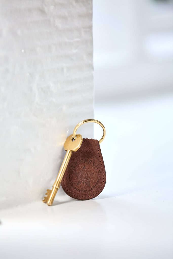 Parnassus Beorma Keyring Ullswater Brown Suede