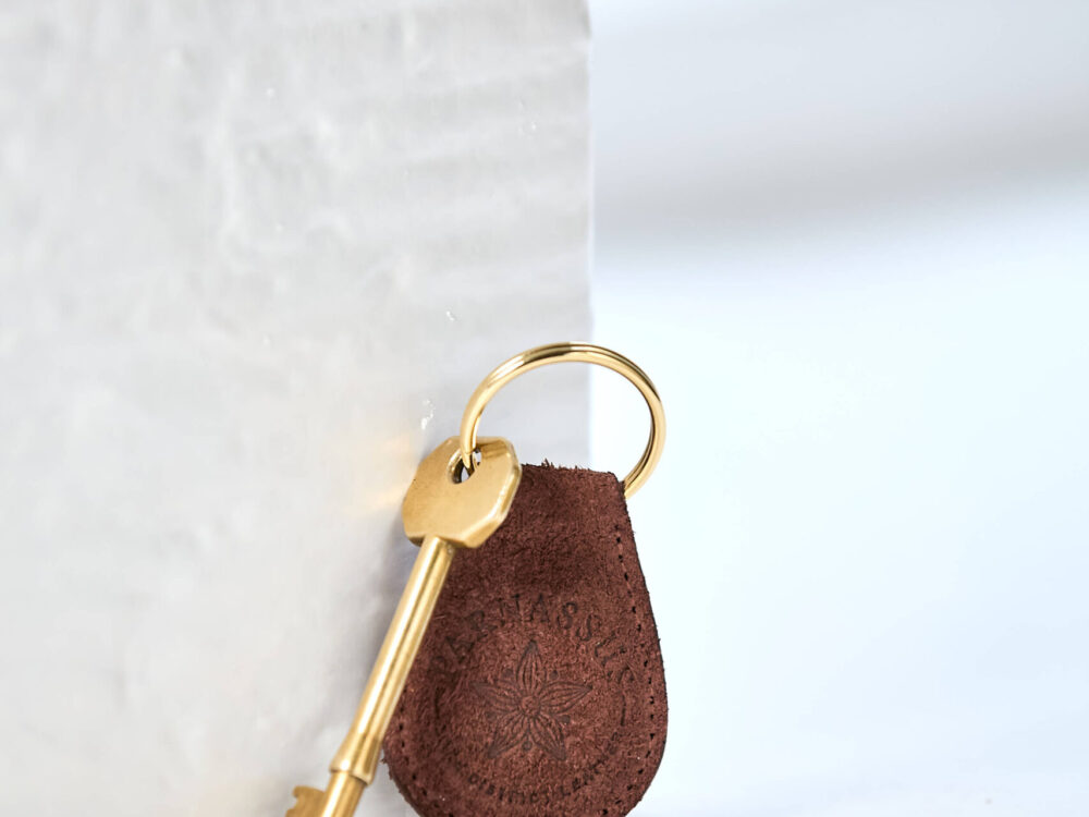 Parnassus Beorma Keyring Ullswater Brown Suede
